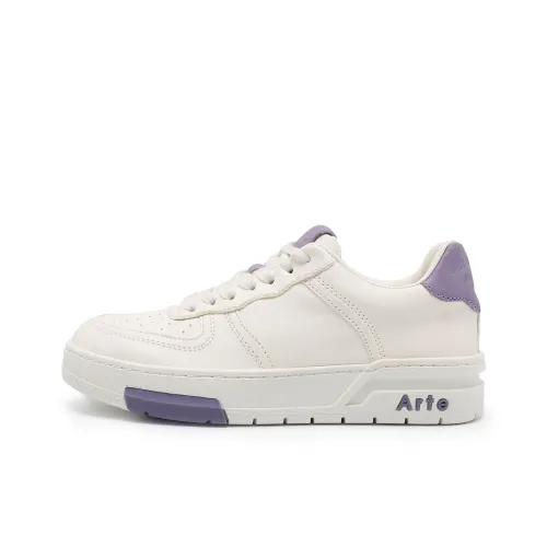 Arte In Acti Low Топ Скейтборд Кроссовки Унисекс Белый