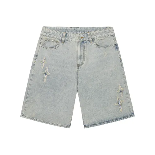 ICONS Lab Унисекс Джинсовые Шорты