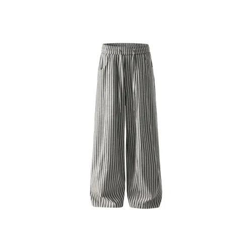 SONGS ALONG Повседневные брюки Унисекс Серый