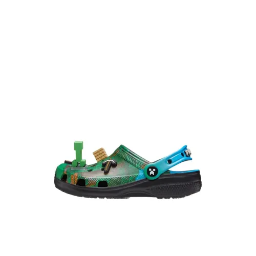 Crocs Minecraft Детские сандалии Низкий Топ Зеленый Kids