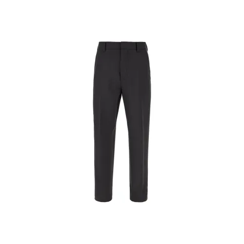 Ermenegildo Zegna Темно-серые Мужские Повседневные Штаны