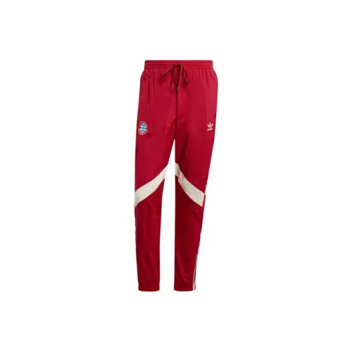 Adidas Red Men's Casual Pants Adidas Красный Мужские Повседневные Брюки