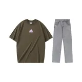 Комплект (Футболка Palm + Джинсы Metal Gray)