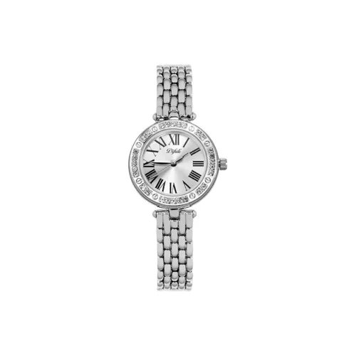 DIFULI Кварцевые Женские Часы с Белым Циферблатом