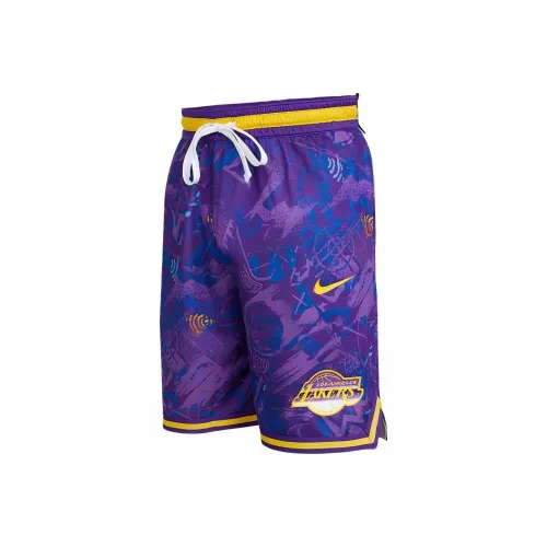Nike Purple Men's Casual Shorts Nike Фиолетовые Мужские Повседневные Шорты
