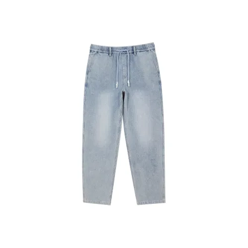 JACK&JONES Светло-Синий Деним C40 Мужские Джинсы