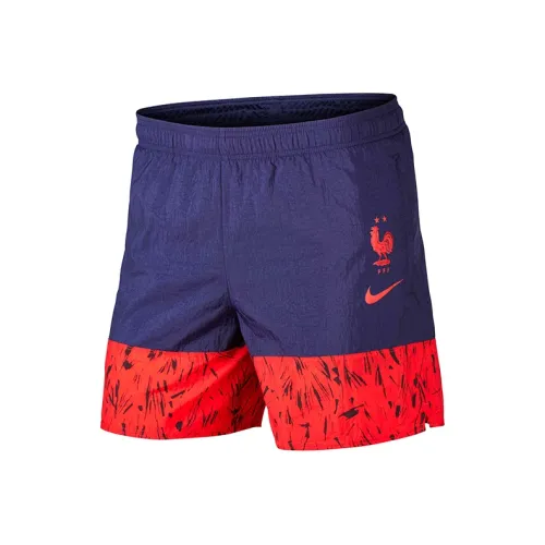 Nike Blue Red Multicolor Men's Casual Shorts Nike Синие Красные и Многоцветные Мужские Повседневные Шорты