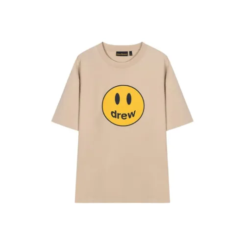 Drew House SS25 Песочный Унисекс T Рубашки