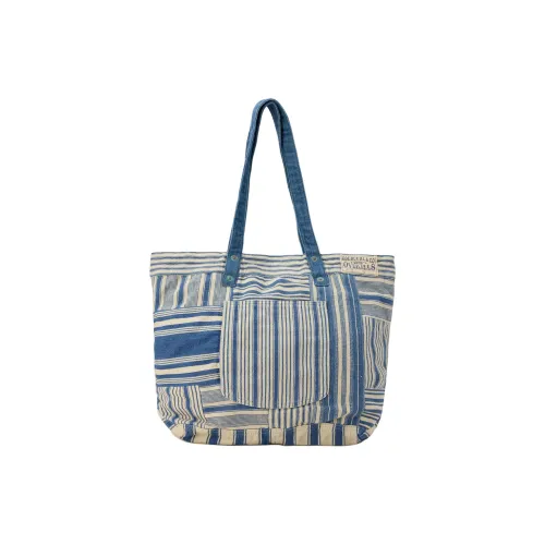 Ralph Lauren Ткань Тоут Сумка Сумка для покупок Сумка на плечо Мужская Синяя