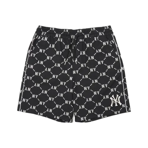 Mlb Base Logo Черные Унисекс Повседневные шорты