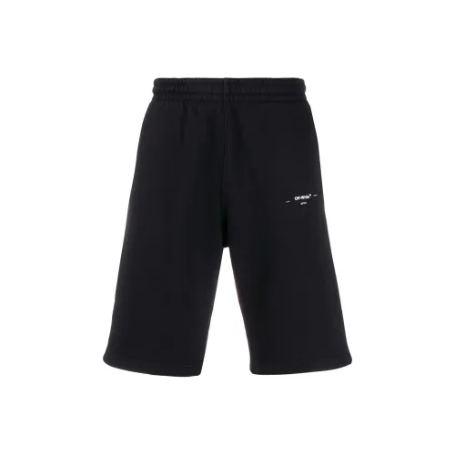 Off Белый FW20 Черный Мужские Повседневные Шорты