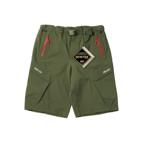 Дворцовый оливковый унисекс шорты карго