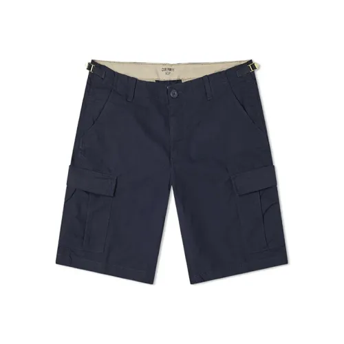 Carhartt WIP Авиационные короткие шорты мужские морского синего цвета