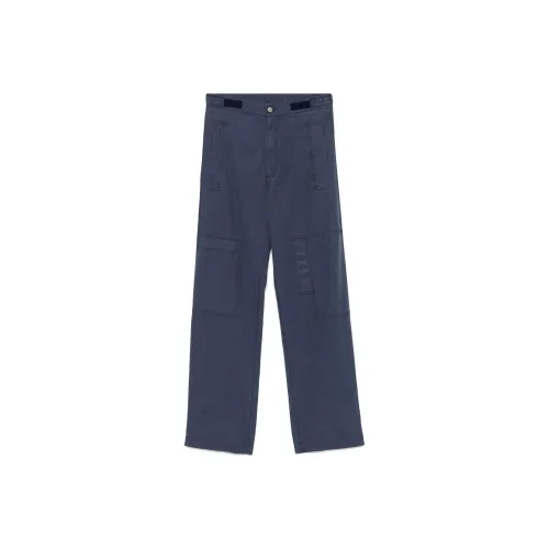 MM6 MAISON MARGIELA FW24 Карго Брюки Мужские Морской Синий