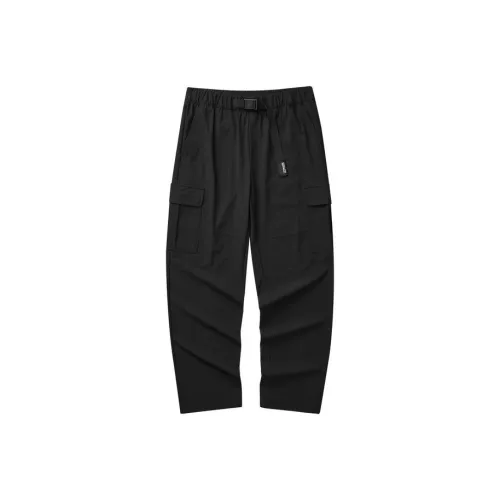 Skechers Повседневные брюки Мужские Угольный черный