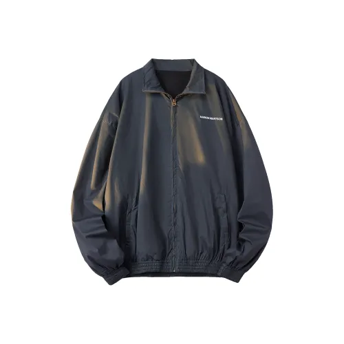 MARK ROBERTSON ZIP UP Куртки и Пальто Унисекс Темно-циановый