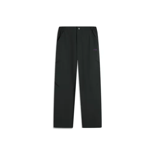LINING Sports Life Collection Черные Мужские Повседневные Штаны