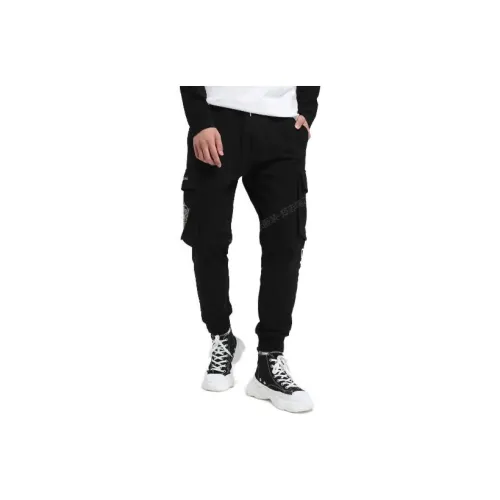 ONIARAI Черные Мужские Повседневные Штаны