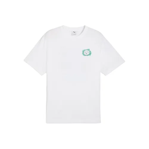 PUMA Белая Унисекс Футболка