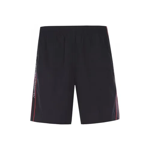 Alexander McQueen Повседневные шорты Мужские Черные