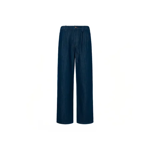 GTRG Темно-синие унисекс джинсы