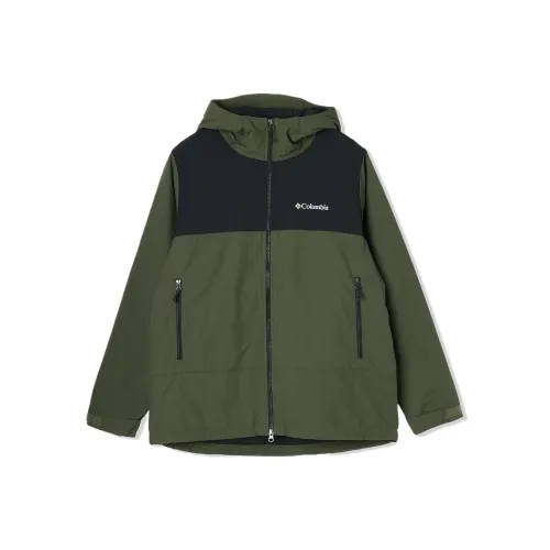 Columbia совместный бренд Labyrinth Каньон™ II хлопковый пуховик мужской зеленый
