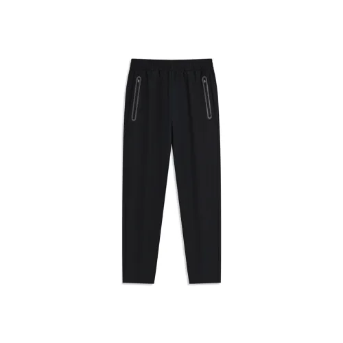 XTEP Training Pants Глубокий черный Мужские Повседневные брюки