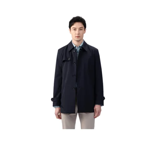 GOOD LUCK GLADIUS Тренчкот Мужской Темно-синий