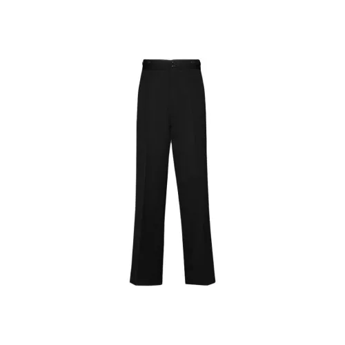 Maison Margiela Мужские брюки для костюма черного цвета