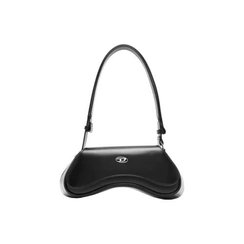 DIESEL Кожа Сумка через плечо Женская Черная