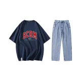 Комплекты одежды (Темно-синий + Светло-синий)