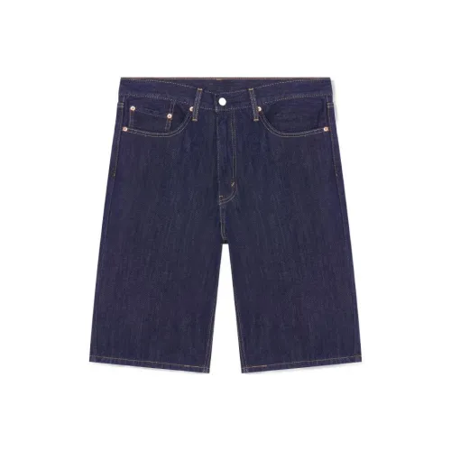 Levis Blue Men's Denim Shorts Левис Синий Мужские Джинсовые Шорты