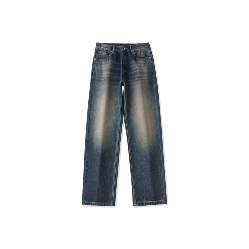 MindBridge Джинсы Унисекс Джинсовый Синий