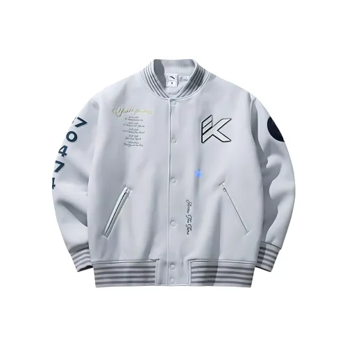 ANTA Basketball Collection Пуховая куртка Мужская Облачный серый