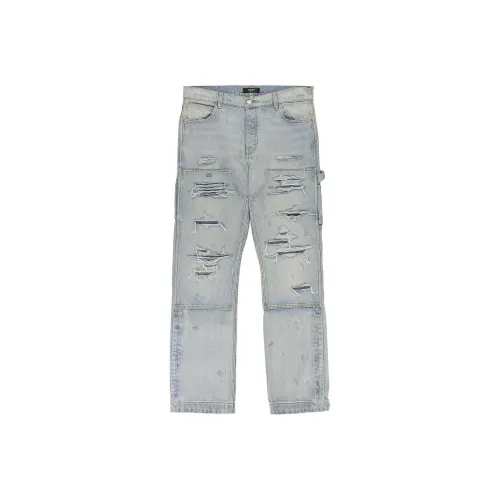AMIRI Men's Blue Jeans AMIRI Мужские синие джинсы
