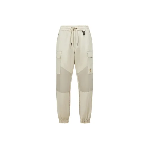 Moncler Grenoble Карго Брюки Мужские Светлый Бежевый