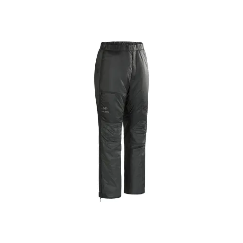 Arcteryx NUCLEI Пуховые Утепленные Штаны Мужские Черные