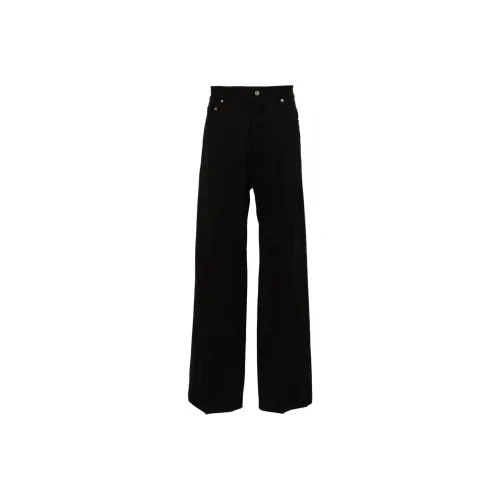RICK OWENS совместный бренд Черные мужские брюки костюма