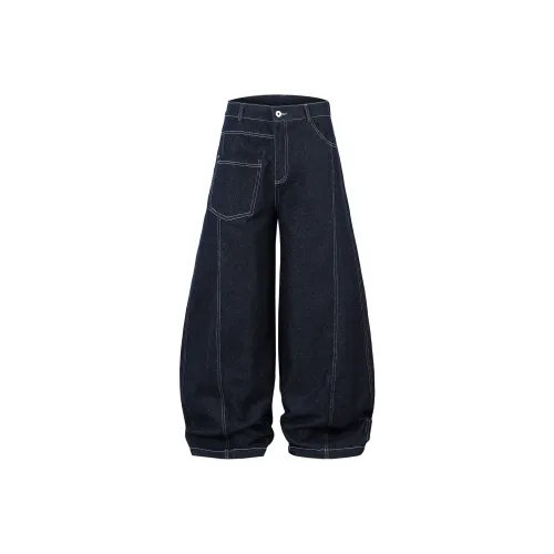 CUWU Синие Унисекс Джинсы