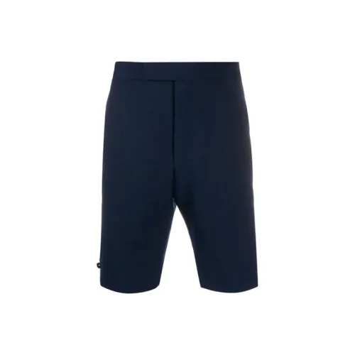 THOM BROWNE Blue Men's Casual Shorts THOM BROWNE Синий Мужские Повседневные Шорты