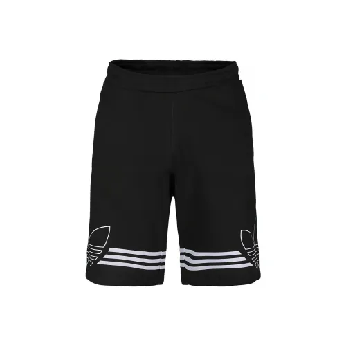 Adidas Originals OUTLINE SHORT Черные Мужские Повседневные Шорты