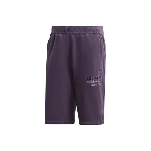 Adidas Originals Purple Men's Casual Shorts Adidas Originals Фиолетовые Мужские Повседневные Шорты