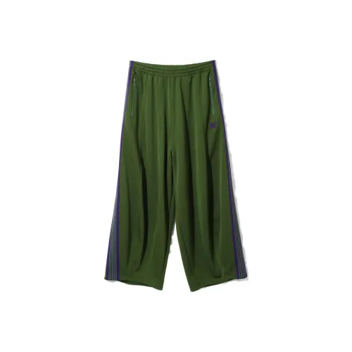 Needles Зеленые Унисекс Повседневные Брюки