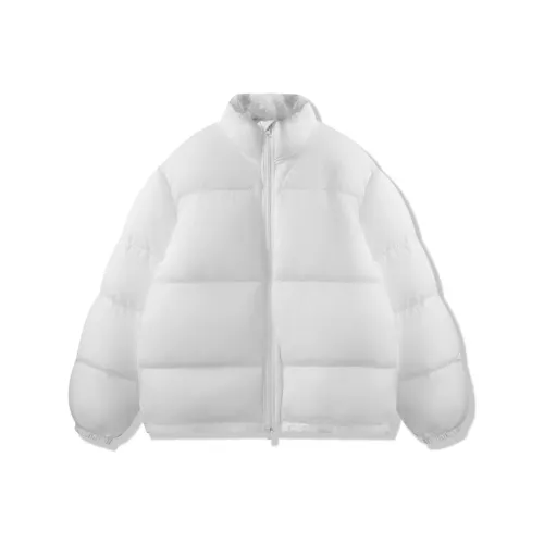 DKPD Хлопковый пуховик унисекс белый