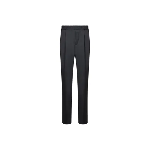 Ermenegildo Zegna Черные Мужские Повседневные Штаны