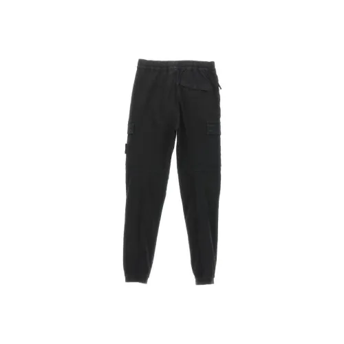 STONE ISLAND Мужские Повседневные Брюки Черные