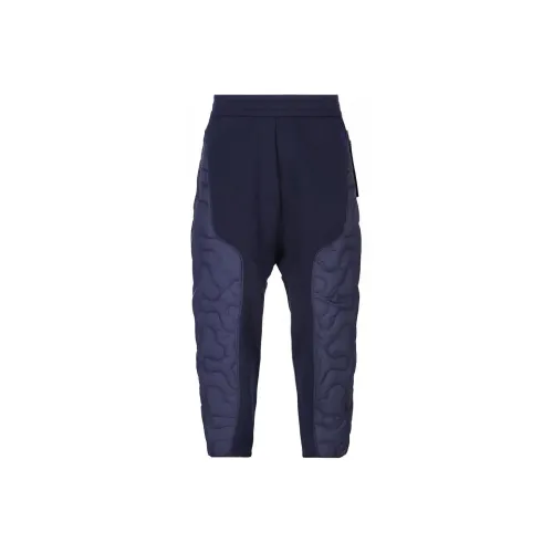Moncler X Salehe Bembury Co Брендированная Серия Синие Мужские Пуховые Штаны