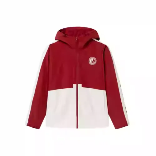 361° Тренчкот Мужской Barn Красный Отслаивание Белый