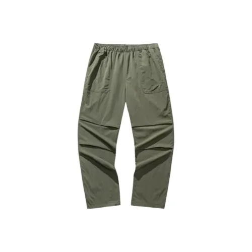 ANTA Life Collection Повседневные брюки Мужские Виноградный лиственный зеленый