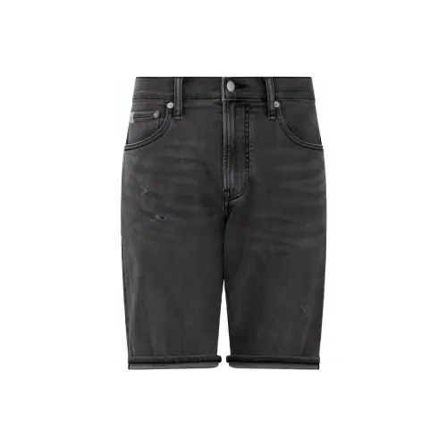 Calvin Klein 1BY Дымчато-серый Мужские Джинсовые Шорты